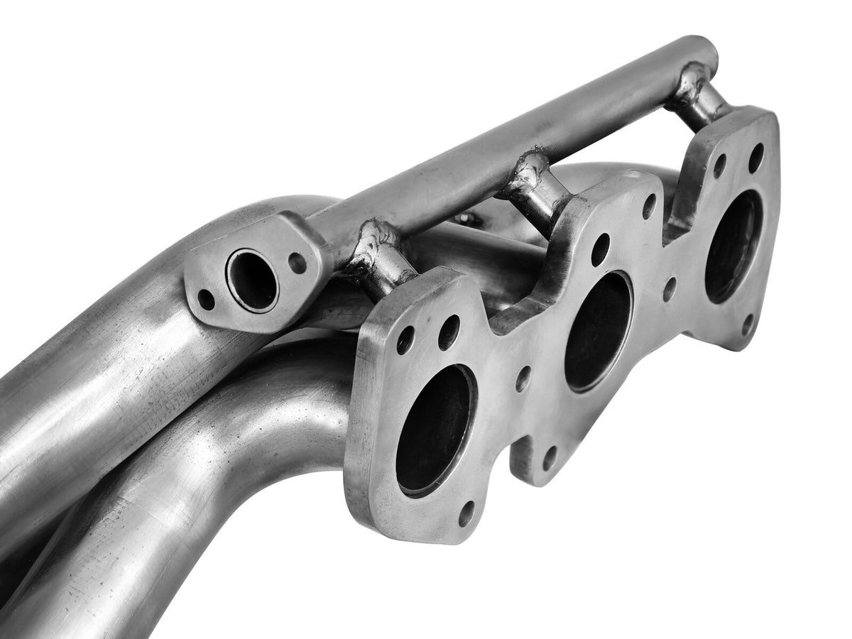 Twisted Steel Header 409 Stainless Steel w/ Cat Toyota Tacoma 12-15 V6-4.0L aFe Power-2