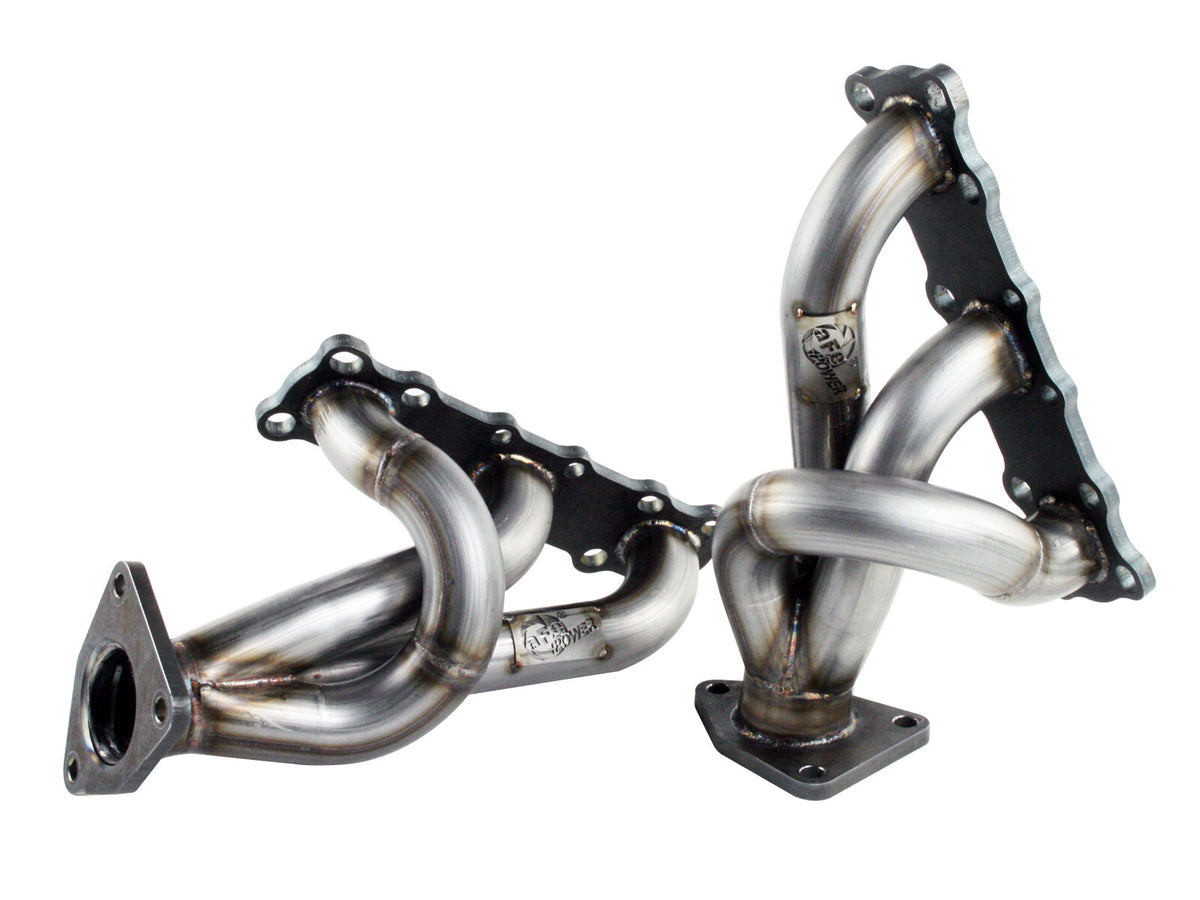 Twisted Steel 409 Stainless Steel Short Tube Header Nissan Frontier 05-19/Pathfinder 05-12/Xterra 05-15 V6-4.0L aFe Power-1