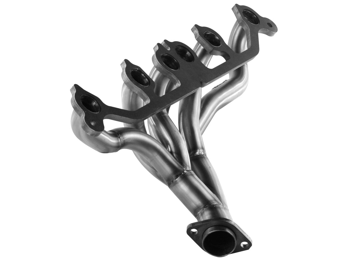 Twisted Steel 409 Stainless Steel Short Tube Header Jeep Wrangler (YJ/TJ) 91-99 L6-4.0L aFe Power-1