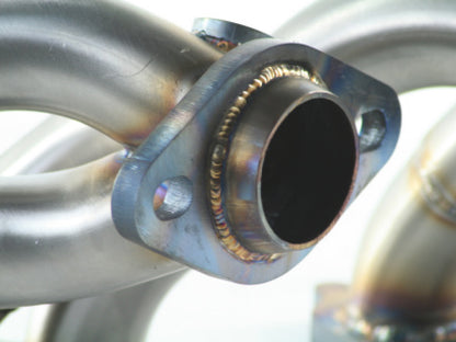Twisted Steel 409 Stainless Steel Short Tube Header Jeep Wrangler (TJ) 00-06 L6-4.0L aFe Power-3