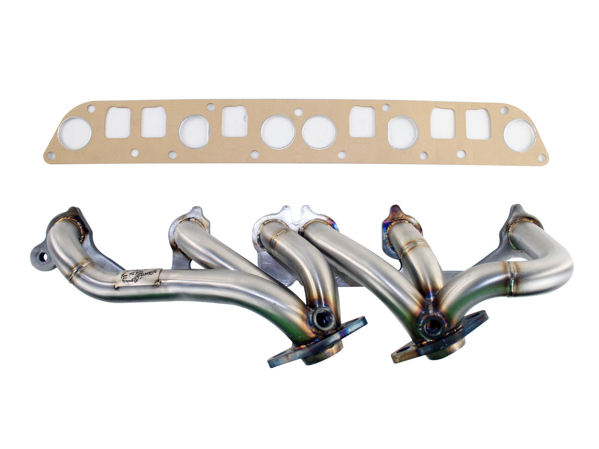 Twisted Steel 409 Stainless Steel Short Tube Header Jeep Wrangler (TJ) 00-06 L6-4.0L aFe Power-5