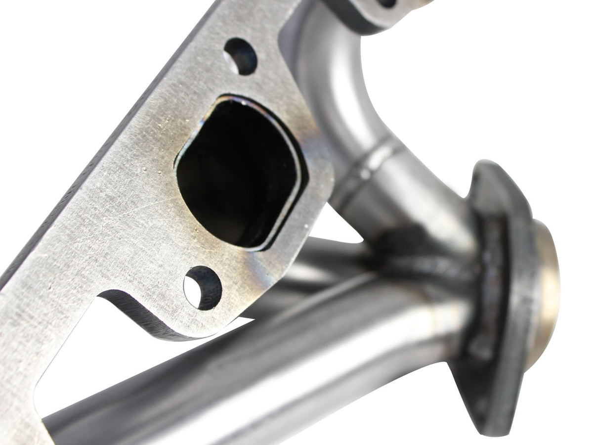 Twisted Steel 409 Stainless Steel Short Tube Header Jeep Wrangler (JK) 07-11 V6-3.8L w/ Gasket Or Seal aFe Power-5