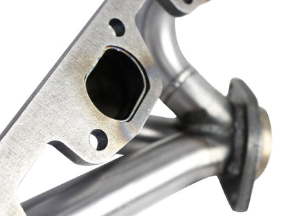 Twisted Steel 409 Stainless Steel Short Tube Header Jeep Wrangler (JK) 07-11 V6-3.8L w/ Gasket Or Seal aFe Power-5