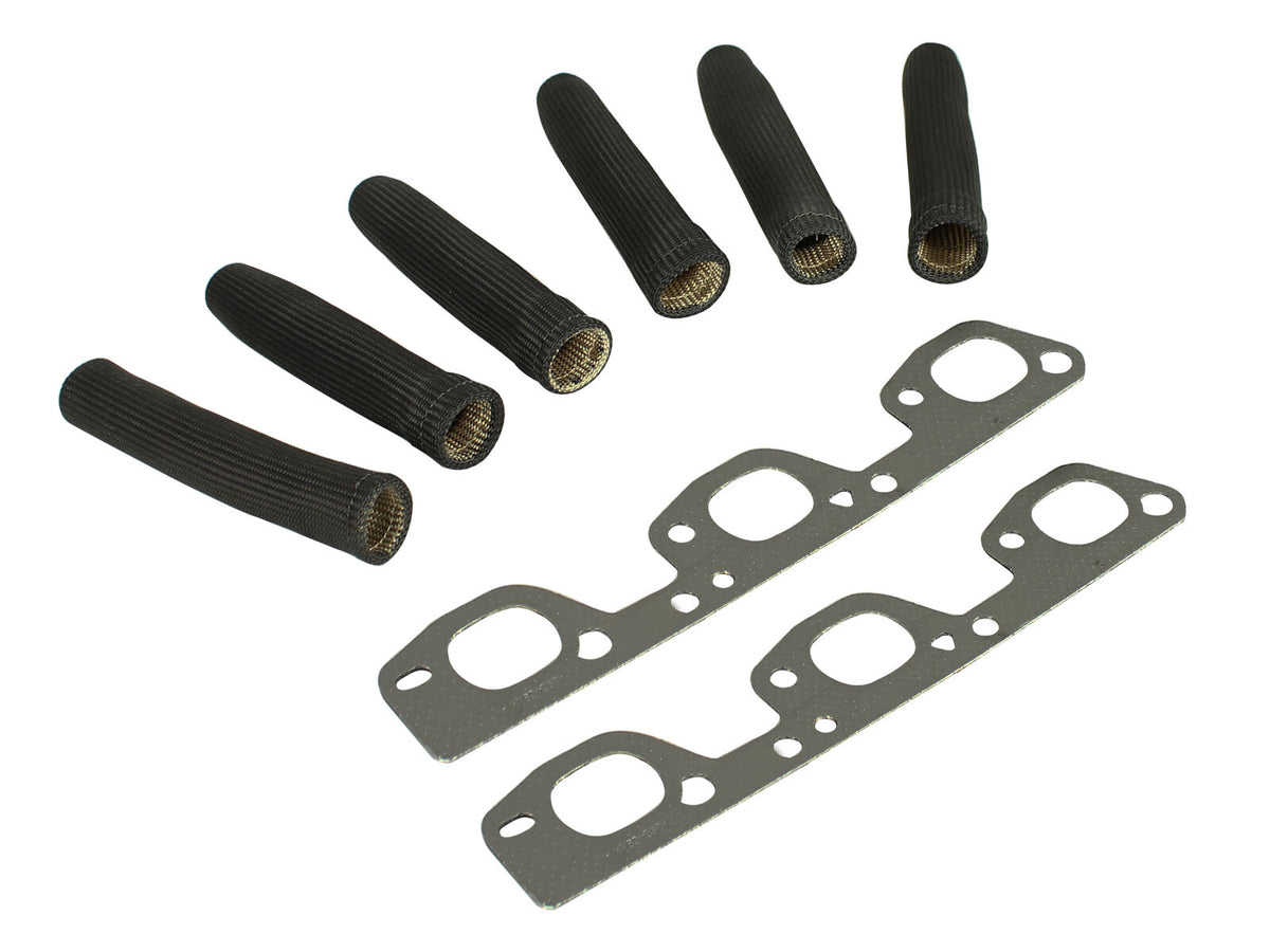 Twisted Steel 409 Stainless Steel Short Tube Header Jeep Wrangler (JK) 07-11 V6-3.8L w/ Gasket Or Seal aFe Power-6