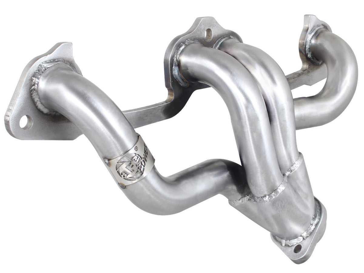 Twisted Steel 409 Stainless Steel Short Tube Header Jeep Cherokee (XJ)/Wrangler (YJ/TJ) 91-02 L4-2.5L aFe Power