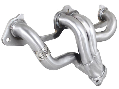 Twisted Steel 409 Stainless Steel Short Tube Header Jeep Cherokee (XJ)/Wrangler (YJ/TJ) 91-02 L4-2.5L aFe Power