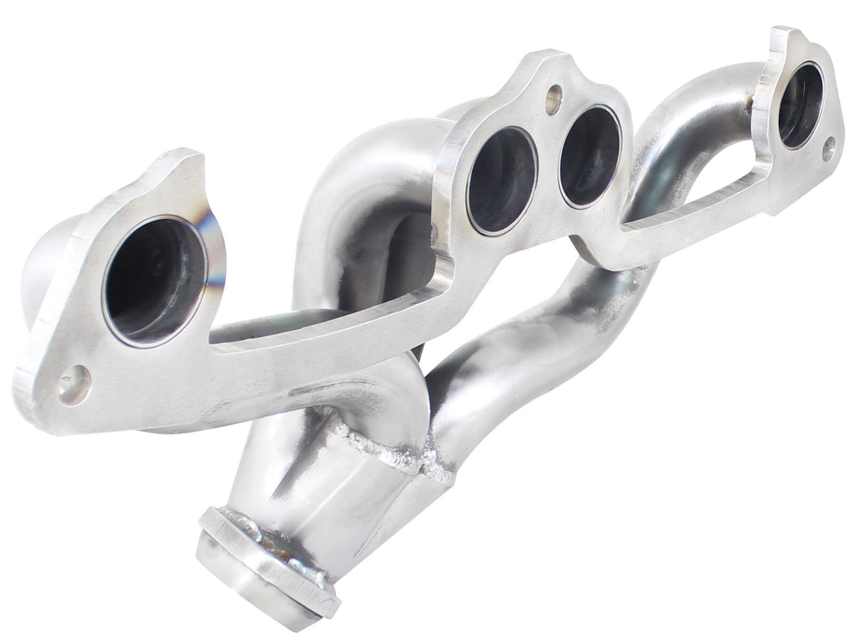 Twisted Steel 409 Stainless Steel Short Tube Header Jeep Cherokee (XJ)/Wrangler (YJ/TJ) 91-02 L4-2.5L aFe Power-1