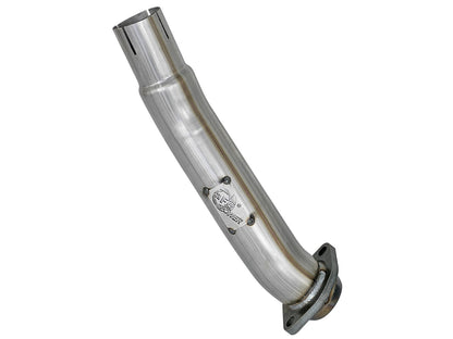Twisted Steel 2-1/2 Inch 409 Stainless Steel Loop-Delete Downpipe Jeep Wrangler (Jl) 18-26/ Gladiator (Jt) 20-26 V6-3.6L aFe Power