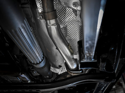 Twisted Steel 2-1/2 Inch 409 Stainless Steel Loop-Delete Downpipe Jeep Wrangler (Jl) 18-26/ Gladiator (Jt) 20-26 V6-3.6L aFe Power-4