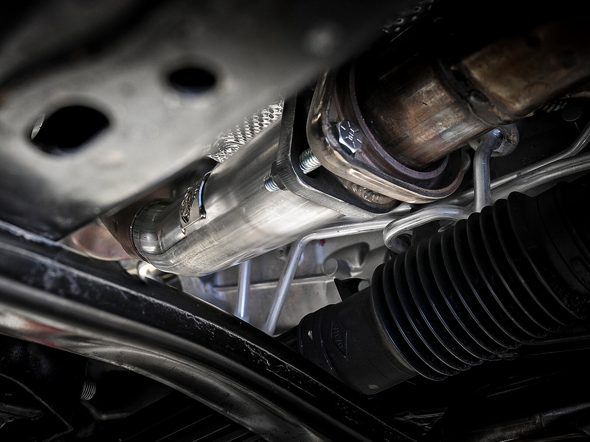 Twisted Steel 2-1/2 Inch 409 Stainless Steel Loop-Delete Downpipe Jeep Wrangler (Jl) 18-26/ Gladiator (Jt) 20-26 V6-3.6L aFe Power-5