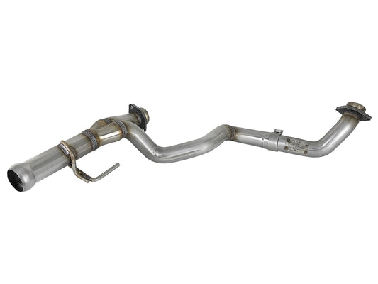Twisted Steel 2-1/4 Inch to 2-1/2 Inch 409 Stainless Steel Street Series Y-Pipe Jeep Wrangler (Jl) 18-26/ Gladiator (Jt) 20-26 V6-3.6L aFe Power