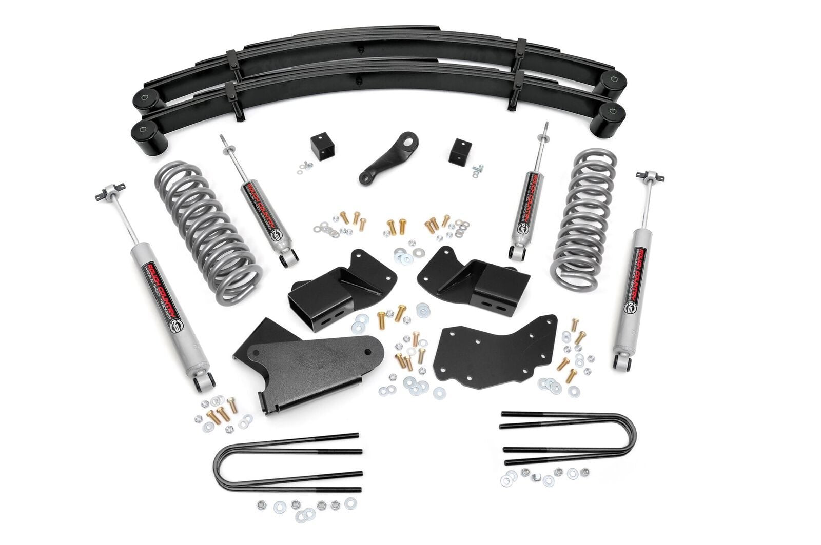 Rough Country 4 Inch Suspension Lift System 83-97 4WD Ford Ranger Rough Country