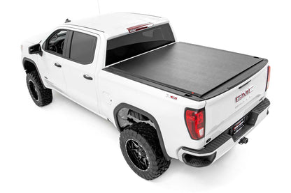 Soft Roll Up Bed Cover 5.8 Ft Bed 14-18 Chevy/GMC 1500 Rough Country-2