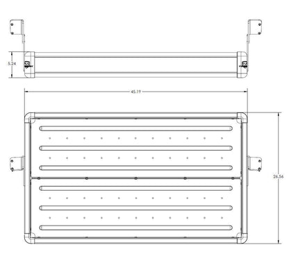07-18 Wrangler JK 4 Door Wasatch Side Panel Kit Black TeraFlex-2