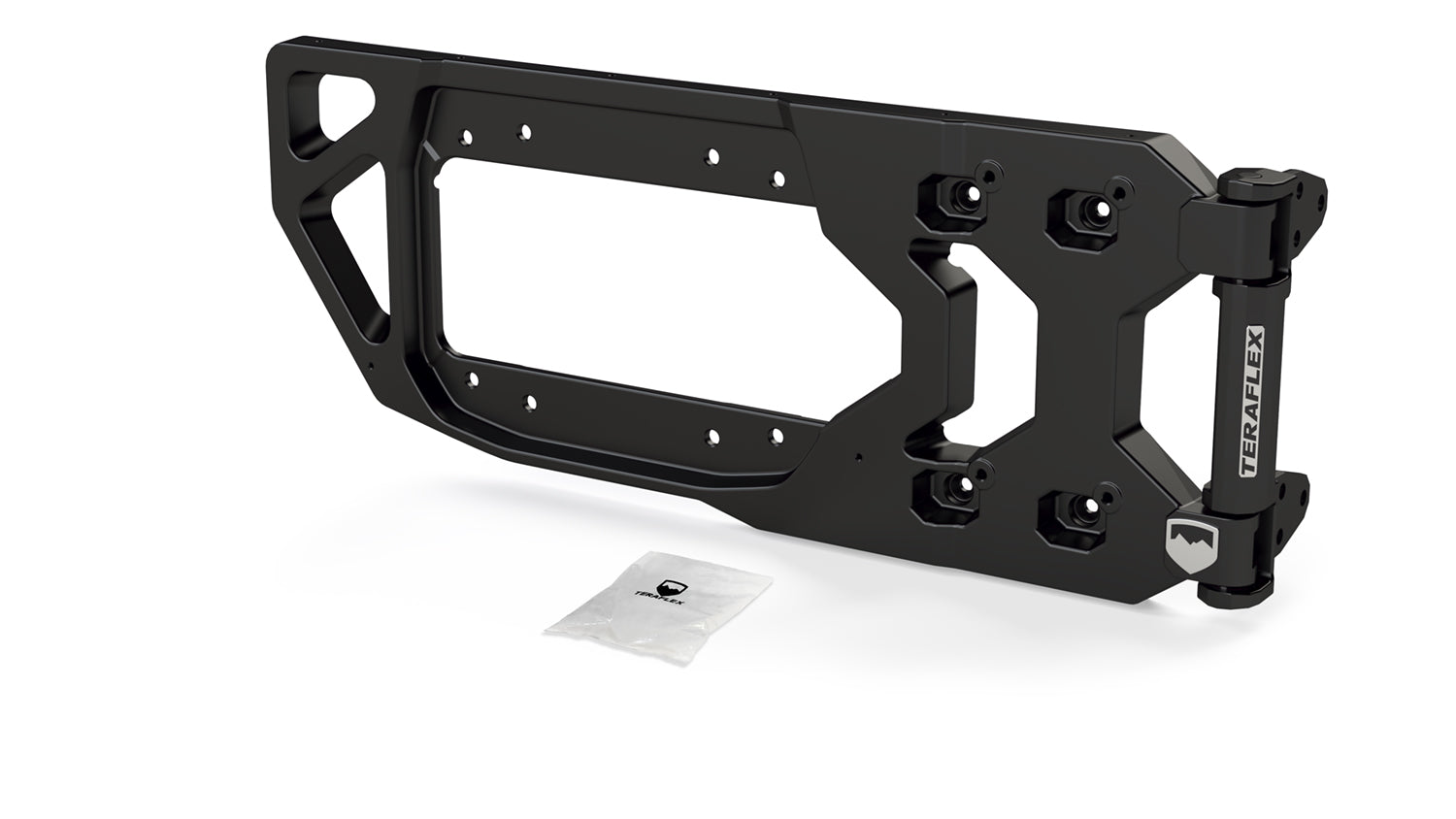18-Up Wrangler JL Alpha HD Hinged Spare Tire Carrier Kit TeraFlex