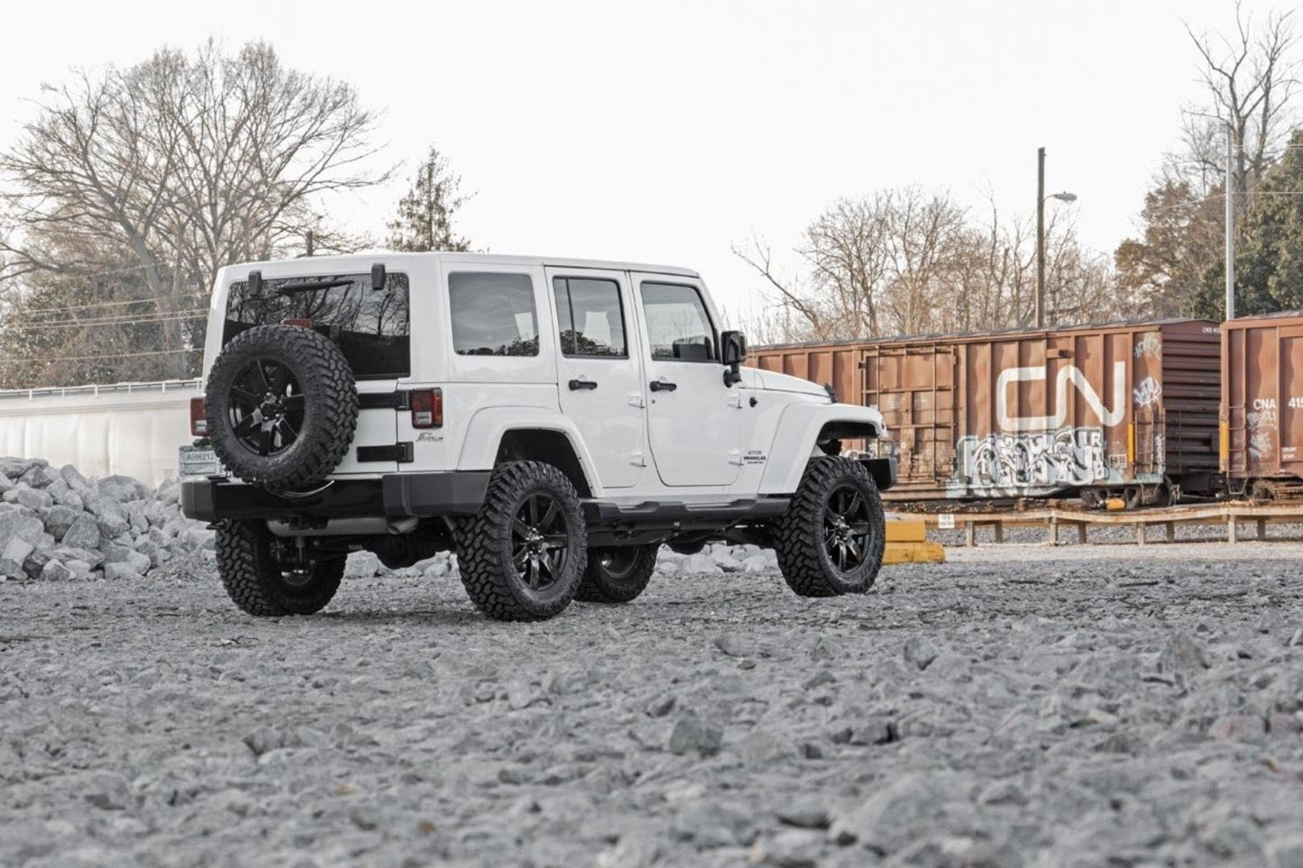 2.5 Inch Lift Kit | Jeep Wrangler Unlimited 2WD/4WD (2007-2018) Rough Country