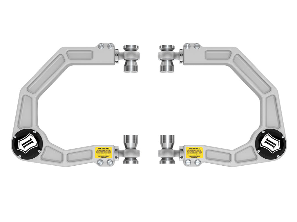 2021-2023 Ford Bronco Billet Upper Control Arm/Delta Joint Pro Kit ICON Vehicle Dynamics-2