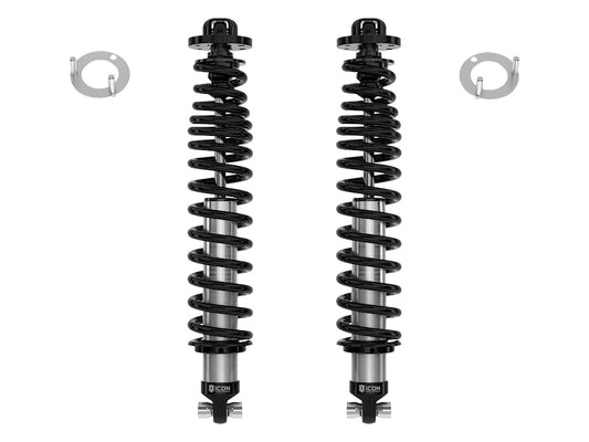 2021-2023 Ford Bronco Rear 1.25-3 Inch Lift V.S. 2.5 Series Coilover Kit Internal Reservoir Heavy Rate Spring ICON Vehicle Dynamics
