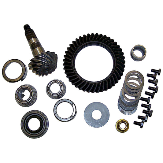 Front Ring & Pinion Kit for Select 97-00 Jeep TJ, XJ w/ D30 Axle, 3.07 Ratio Crown Automotive-1