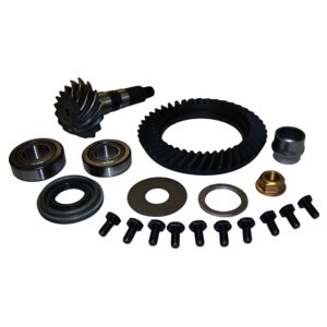 Front Ring & Pinion Kit for Select 97-00 Jeep TJ, XJ w/ D30 Axle, 3.07 Ratio Crown Automotive-2