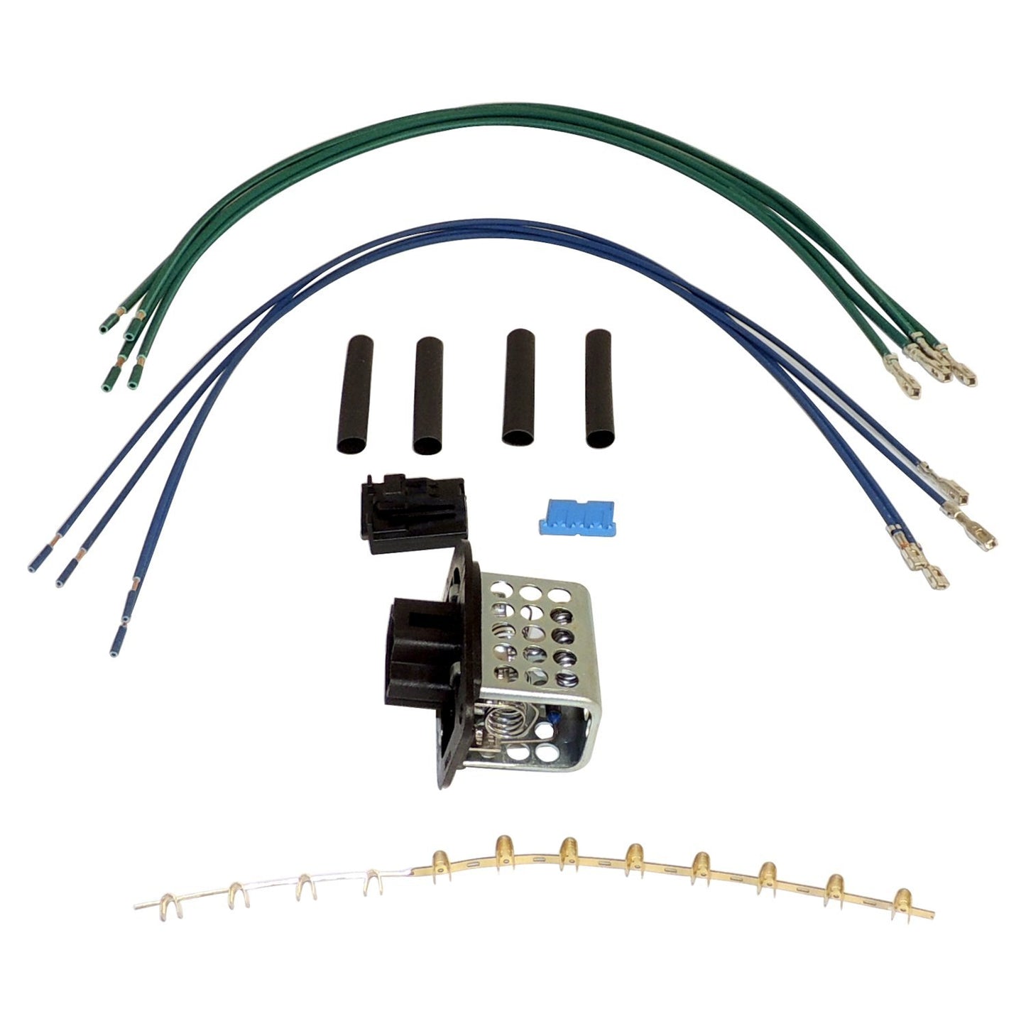Blower Motor Resistor & Wiring Kit for Jeep 87-06 TJ Wrangler, 98-01 XJ Cherokee Crown Automotive