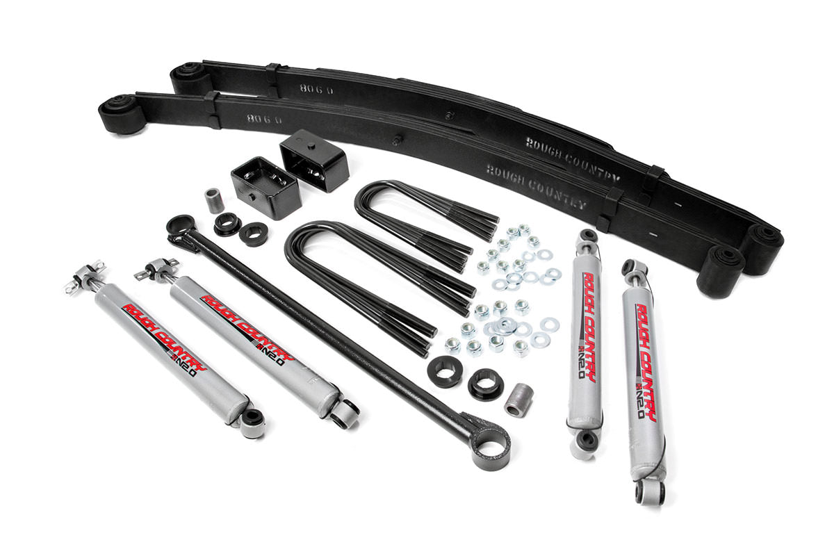 Rough Country 3 Inch Suspension Lift Kit 00-05 Excursion 4WD Rough Country