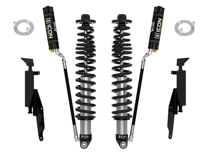 2021-2023 Ford Bronco Rear 1.25-3 Inch Lift V.S. 2.5 Series Coilover Kit Remote Reservoir W/ CDCV Heavy Rate Spring ICON Vehicle Dynamics