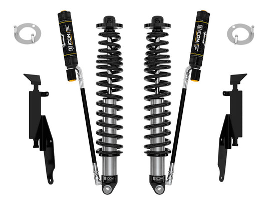 2021-2023 Ford Bronco Rear 1.25-3 Inch Lift V.S. 2.5 Series Coilover Kit Remote Reservoir W/ CDEV Heavy Rate Spring ICON Vehicle Dynamics-1