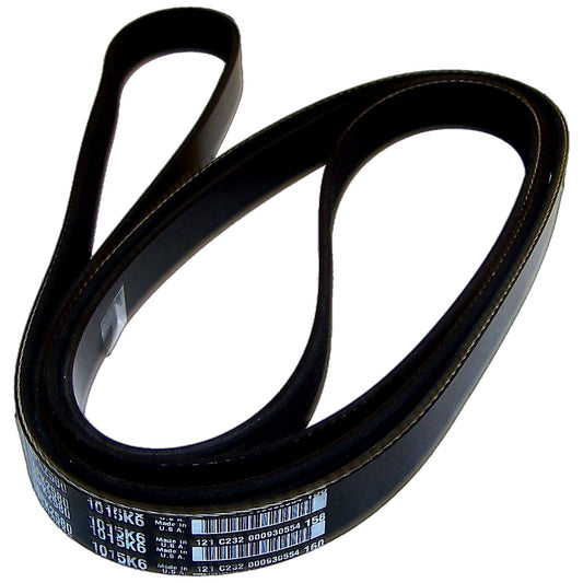 Accessory Drive Belt for 08-17 Jeep MK Compass, Patriot w/ 2.0L Gas, 2.4L w/ A/C Crown Automotive-1