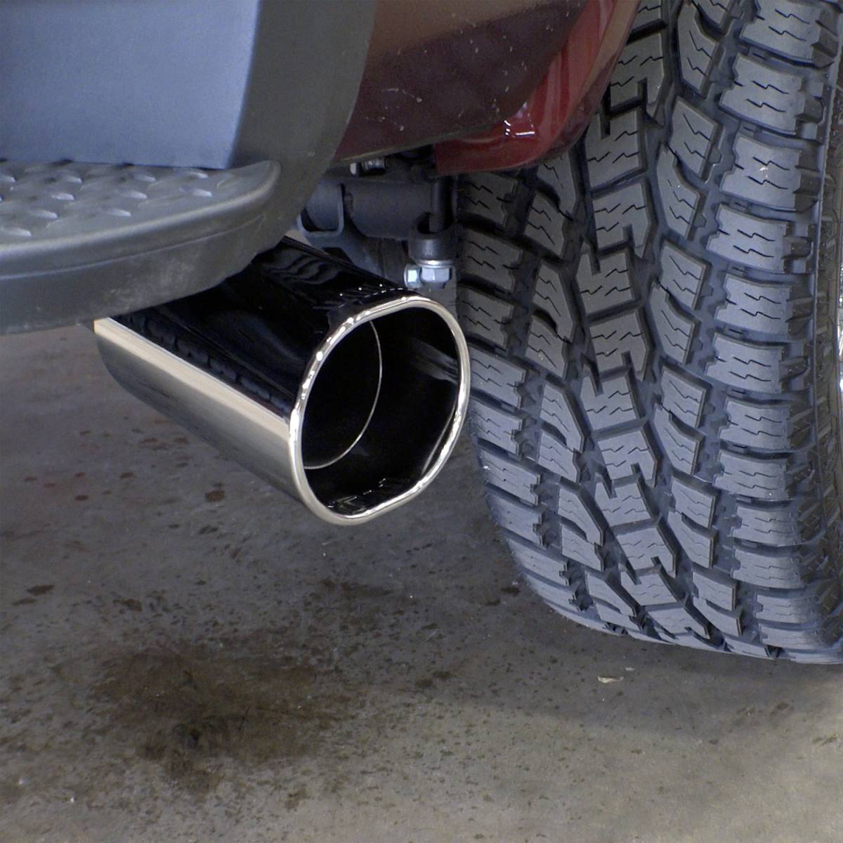 Monster Exhaust System 5-inch Single Exit Chrome Tip 20-22 Chevy/GMC 2500/3500 Duramax 6.6L L5P Banks Power-6