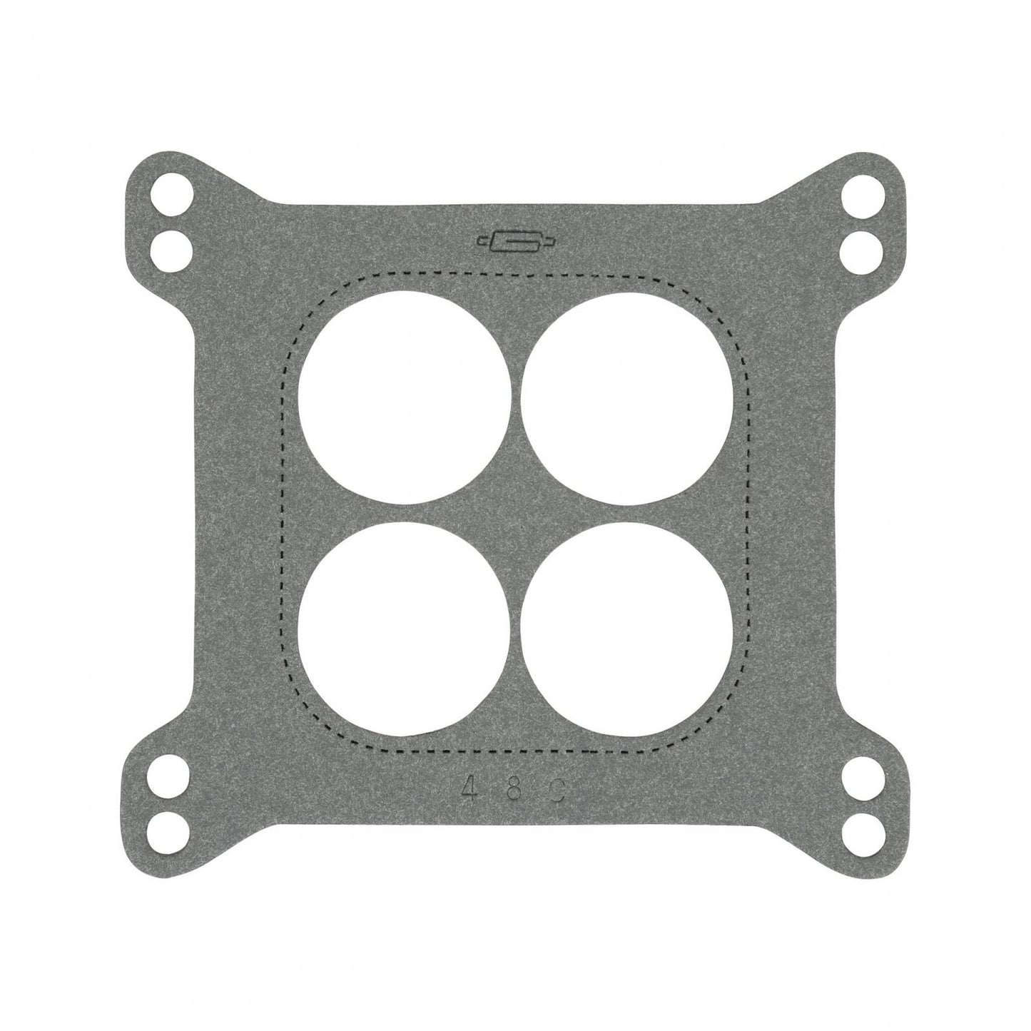 Performance Carburetor Base Fits Holley & Demon Square Flange 4-Barrel, 4 hole and open center applications Mr Gasket