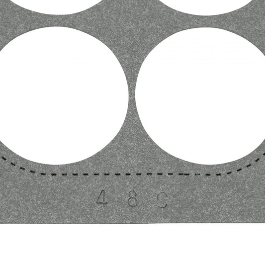 Performance Carburetor Base Fits Holley & Demon Square Flange 4-Barrel, 4 hole and open center applications Mr Gasket-1