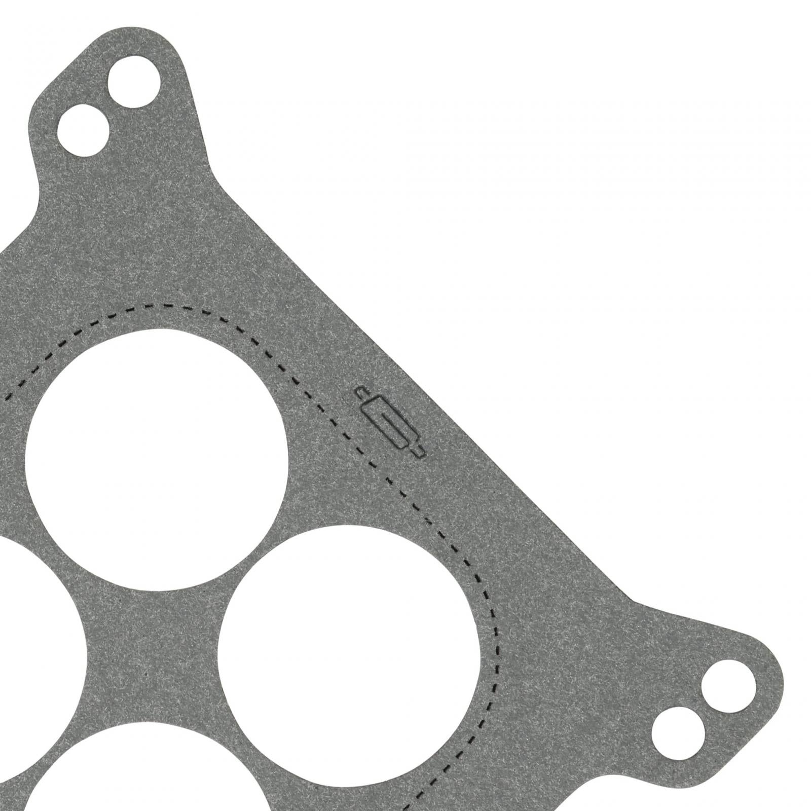 Performance Carburetor Base Fits Holley & Demon Square Flange 4-Barrel, 4 hole and open center applications Mr Gasket-2