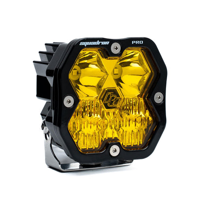 Squadron 2.0 Pro Black LED Auxiliary Light Pod Universal Amber Baja Designs-2