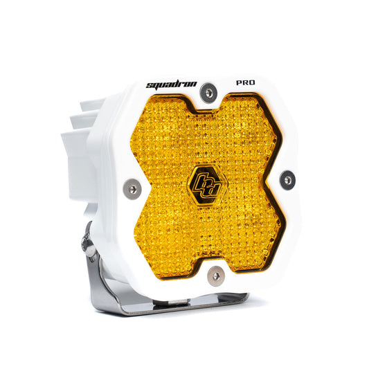 Squadron 2.0 Pro White LED Auxiliary Light Pod Universal Amber Baja Designs
