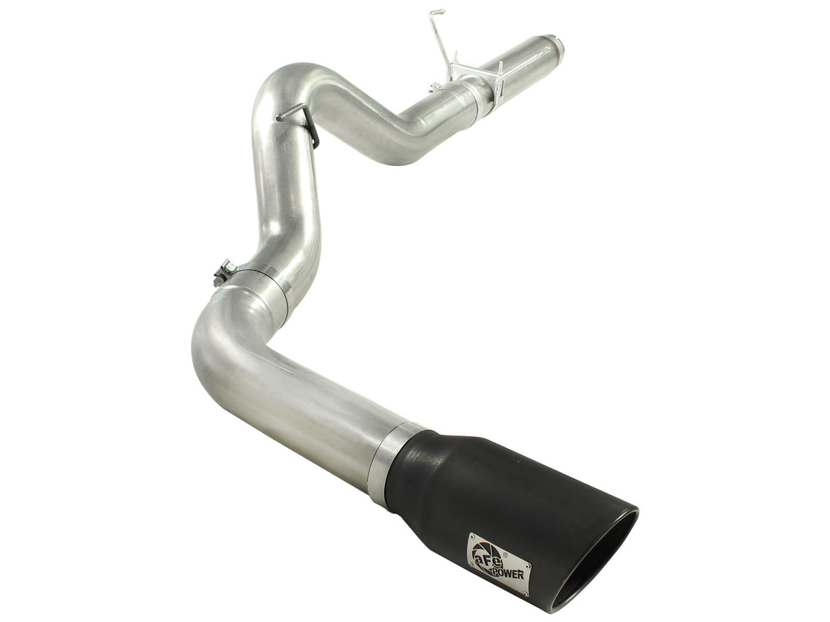 Atlas 5 Inch Aluminized Steel Dpf-Back Exhaust System w/Tip Dodge Diesel Trucks 07.5-12 L6-6.7L (td) aFe Power-6