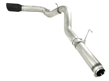 Atlas 5 Inch Aluminized Steel Dpf-Back Exhaust System w/Tip Dodge Diesel Trucks 07.5-12 L6-6.7L (td) aFe Power-7