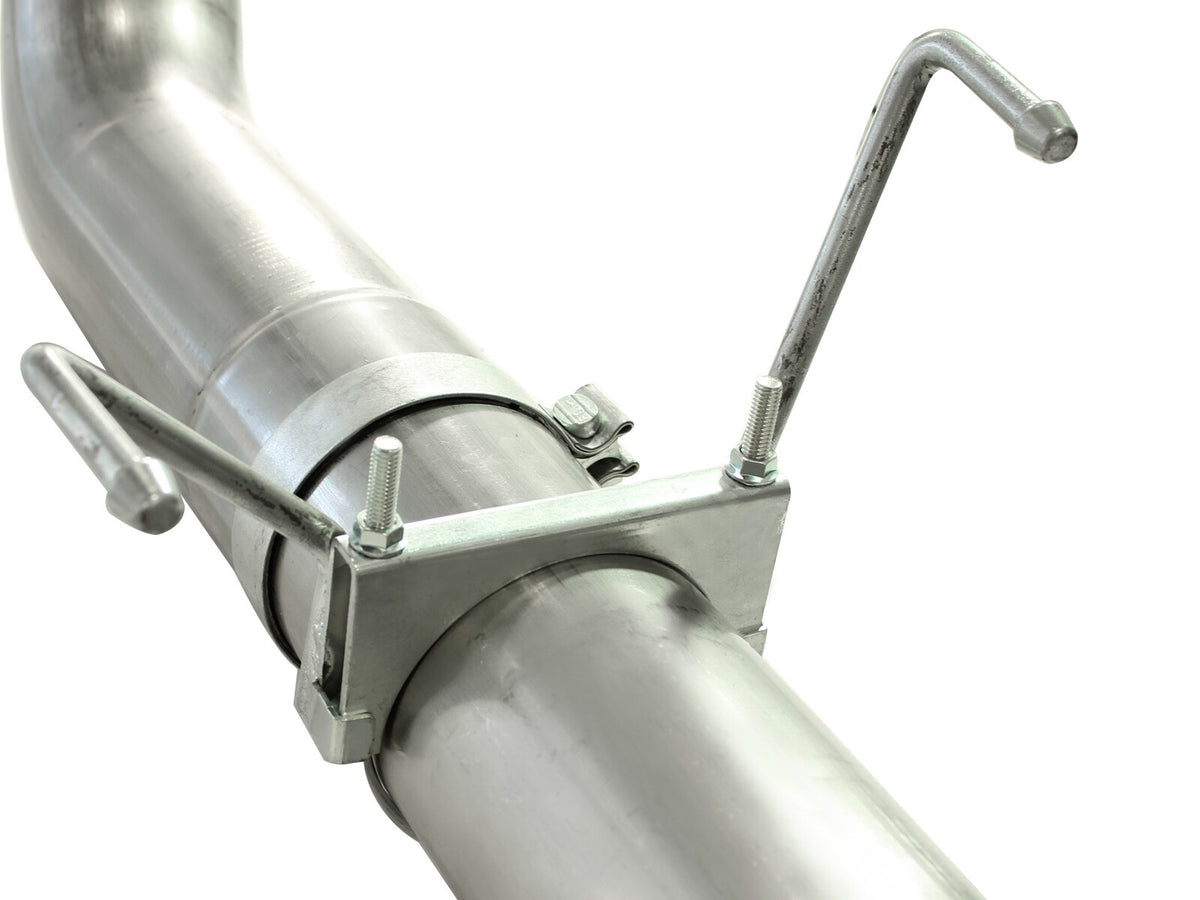 Atlas 5 Inch Aluminized Steel Dpf-Back Exhaust System w/Tip Dodge Diesel Trucks 07.5-12 L6-6.7L (td) aFe Power-9