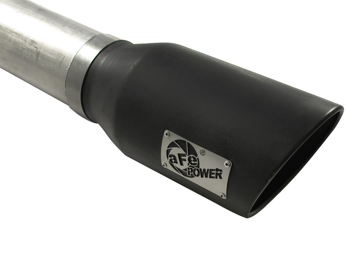 Atlas 5 Inch Aluminized Steel Dpf-Back Exhaust System w/Tip Dodge Diesel Trucks 07.5-12 L6-6.7L (td) aFe Power-11