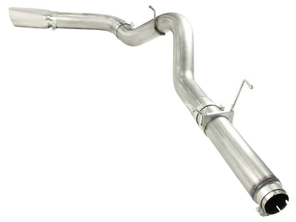 Atlas 5 Inch Aluminized Steel Dpf-Back Exhaust System w/Tip Dodge Diesel Trucks 07.5-12 L6-6.7L (td) aFe Power-1