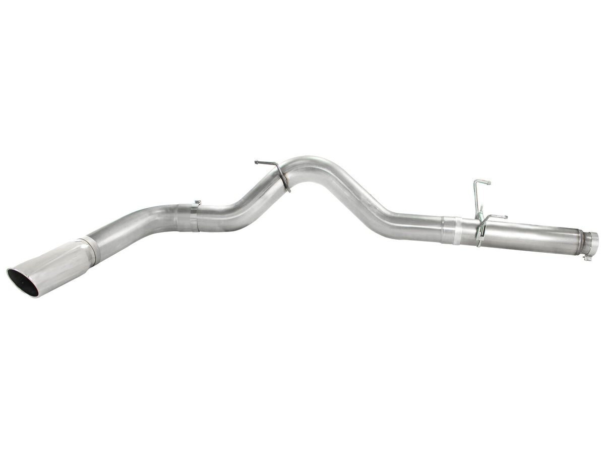 Atlas 5 Inch Aluminized Steel Dpf-Back Exhaust System w/Tip Dodge Diesel Trucks 07.5-12 L6-6.7L (td) aFe Power-2