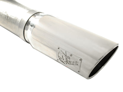 Atlas 5 Inch Aluminized Steel Dpf-Back Exhaust System w/Tip Dodge Diesel Trucks 07.5-12 L6-6.7L (td) aFe Power-5