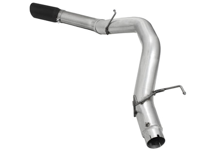 Atlas 5 Inch Aluminized Steel Dpf-Back Exhaust System w/Black Tip Dodge Ram Diesel Trucks 13-18 L6-6.7L (td)160.5/160 Inch Wheel-Base aFe Power-2