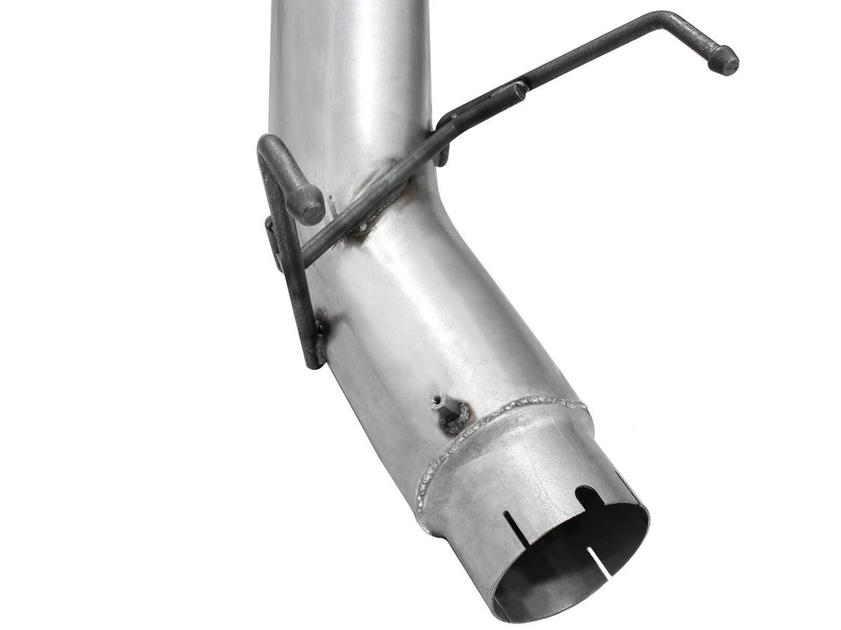 Atlas 5 Inch Aluminized Steel Dpf-Back Exhaust System w/Polished Tip Dodge Ram Diesel Trucks 13-18 L6-6.7L (td) aFe Power-4