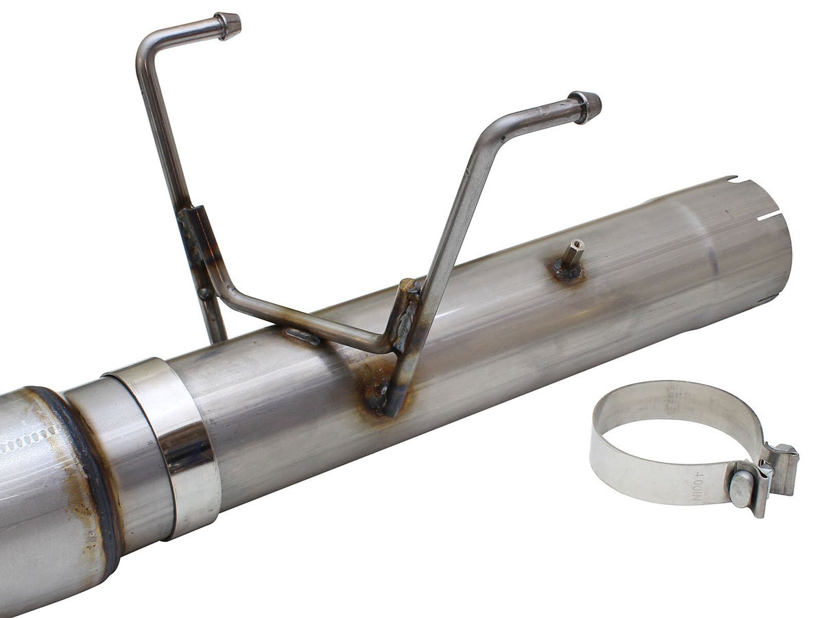 Atlas 5 Inch Aluminized Steel Dpf-Back Exhaust System w/Black Tip Dodge Ram Diesel Trucks 13-18 L6-6.7L (td) Crew Cab aFe Power-4