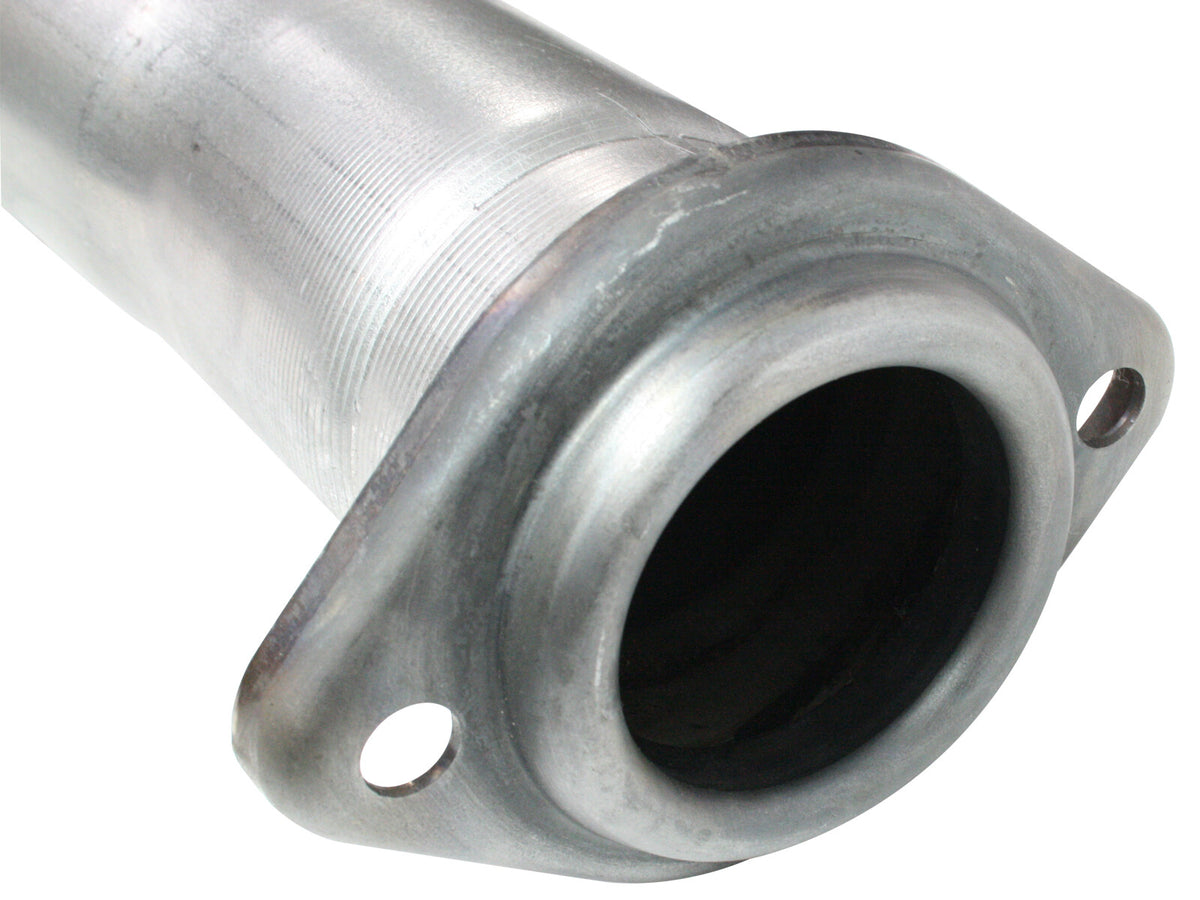Atlas 4 Inch Aluminized Steel Cat-Back Exhaust System w/ Muffler & Tip Ford F-150 11-14 V6-3.5L (tt) aFe Power-6