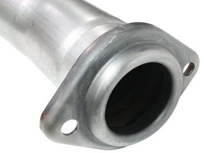 Atlas 4 Inch Aluminized Steel Cat-Back Exhaust System w/ Muffler & Tip Ford F-150 11-14 V6-3.5L (tt) aFe Power-6