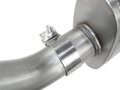 Atlas 2-1/2 Inch Aluminized Steel Cat-Back Exhaust System w/ Muffler & Polish Tip Ford Ranger 98-12 V6-4.0, 98-08 V6-3.0L, 98-01 L4-2.5L, & 01-01 L4-2.3L aFe Power-2