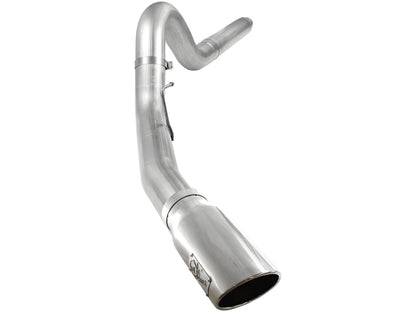 Atlas 5 Inch Aluminized Steel Dpf-Back Exhaust System w/Tip Ford Diesel Trucks 08-10 V8-6.4L (td) aFe Power