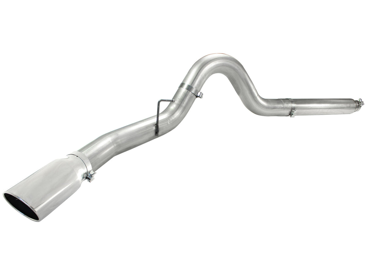 Atlas 5 Inch Aluminized Steel Dpf-Back Exhaust System w/Tip Ford Diesel Trucks 08-10 V8-6.4L (td) aFe Power-1
